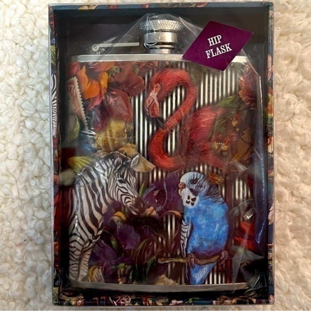 Wild & Wolf ""Seeker of the Unfound" Hip Flask